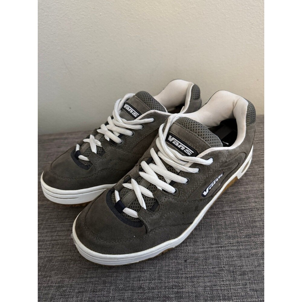 Vintage Men’s Y2K Vans Chunky Puffy Gray Skate Shoes Size 9